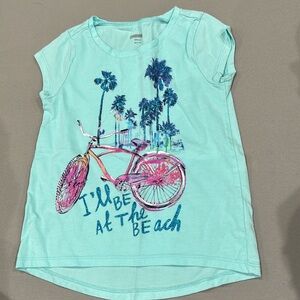 BOGO🥳 Gymboree glitter beach tee